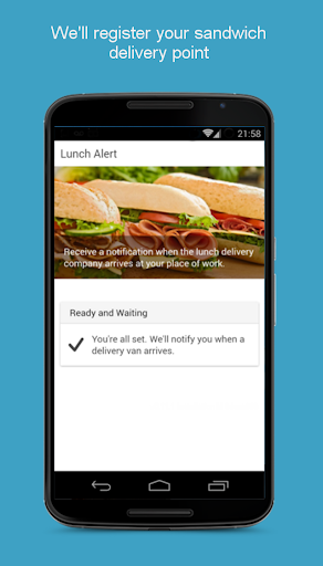 LunchAlert Screen 3