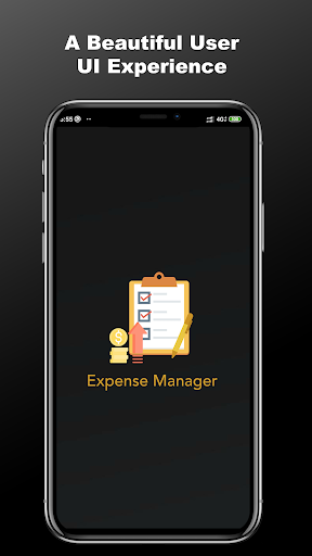 Android application Expense Manager - Manager for screenshort