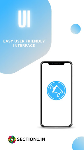 Android application section1 screenshort