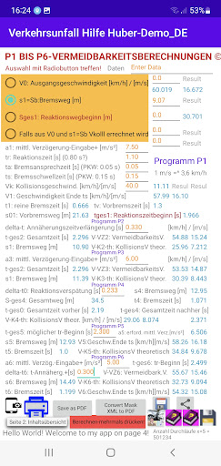 Verkehrsunfall Hilfe Screen 3