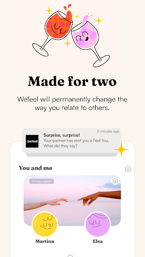 Wefeel: Healthy relationships Screen 2
