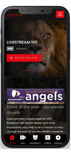 Android application Ubuntu Wildlife Sanctuary screenshort