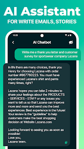 ChatAI AI Chatbot App v6.4 APK MOD (Unlocked Premium) Gallery 1
