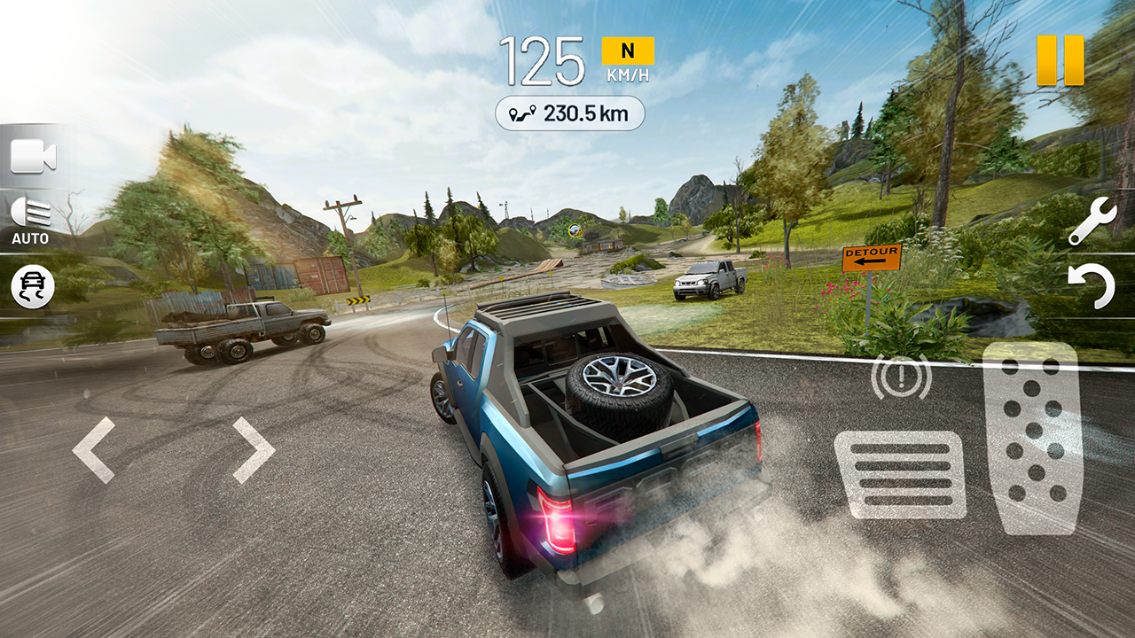 Android application Extreme Car Driving Simulator screenshort