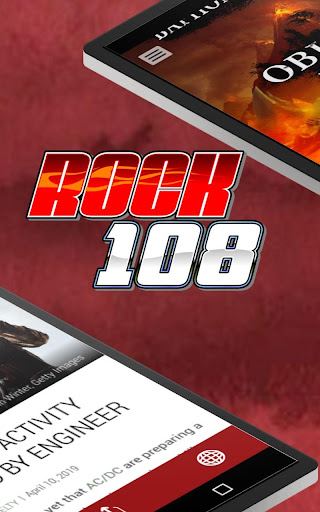 Screenshot of Rock 108 KEYJ