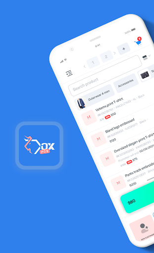 Android application OX POS - Cashdesk screenshort