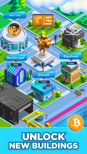 Crypto Miner: Bitcoin Factory - Simulation - games