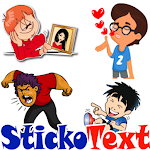Cover Image of Download Sticko Text - Sticker Maker  APK
