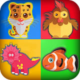 Zoo Memory -Kids Fun Mind Game icon
