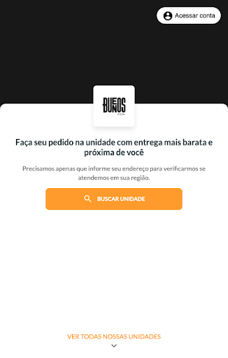 Android application Buenos Pizza screenshort