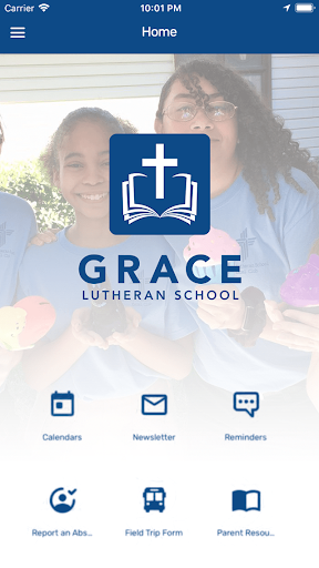Android application Grace Lutheran Jacksonville screenshort