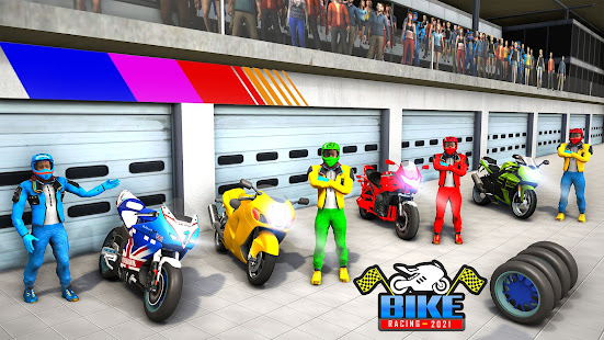 Moto Racing- Bike game offline 1.1 APK + Mod (Free purchase) for Android