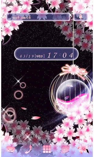 Android application Crystal Ball Theme +HOME screenshort