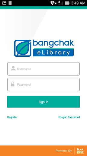 Bangchak eLibrary Screen 2