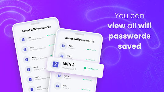 WIFI password show all Key