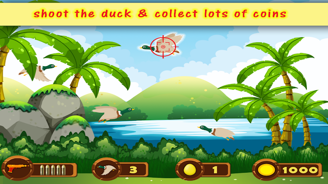 #3. Duck Hunter : The Fun Game (Android) By: The Fun Game Studio
