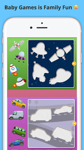 Transportation Puzzle for baby Screen 2