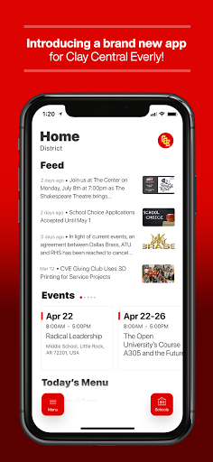 Android application Clay Central Everly CSD screenshort