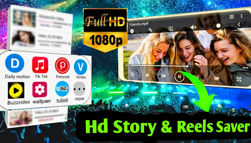 Android application Story saver & reels downloader screenshort