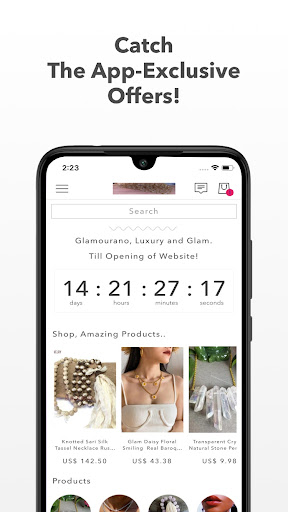 Screenshot of Glamourano