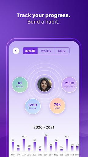 Screenshot of Sattva -  Meditation App