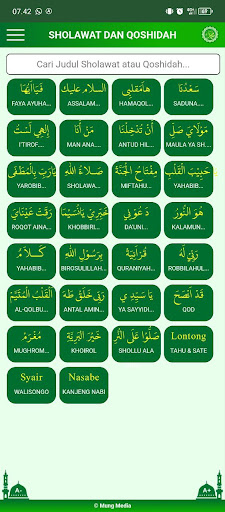 Kitab Maulid Lengkap Screen 3
