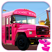 Pink Lady School Bus Driver app icon