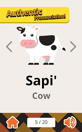 Kadazan Flash Cards Vol 1 Screen 3