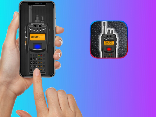 Android application Police Walkie-Talkie Sounds screenshort