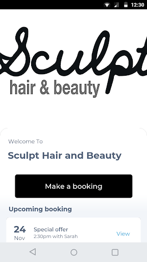 Android application Sculpt Hair and Beauty screenshort