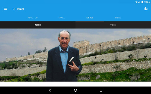 Screenshot of Derek Prince Israel