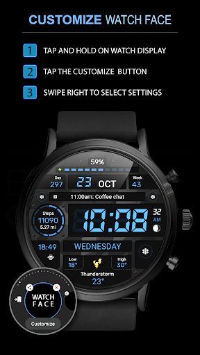 WFP 129 Military watch face screenshot 27