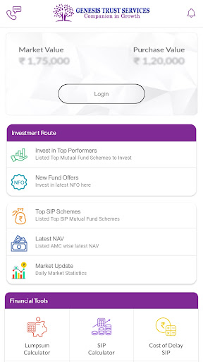Genesis Trust Services Screen 3