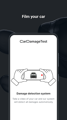 Android application CarDamageTest screenshort