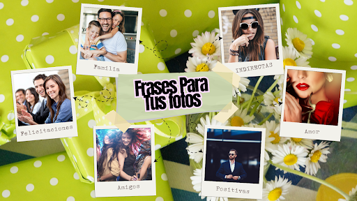 Android application frases para fotos screenshort