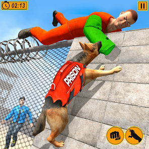 Police Dog Prison Escape Game screenshots 1