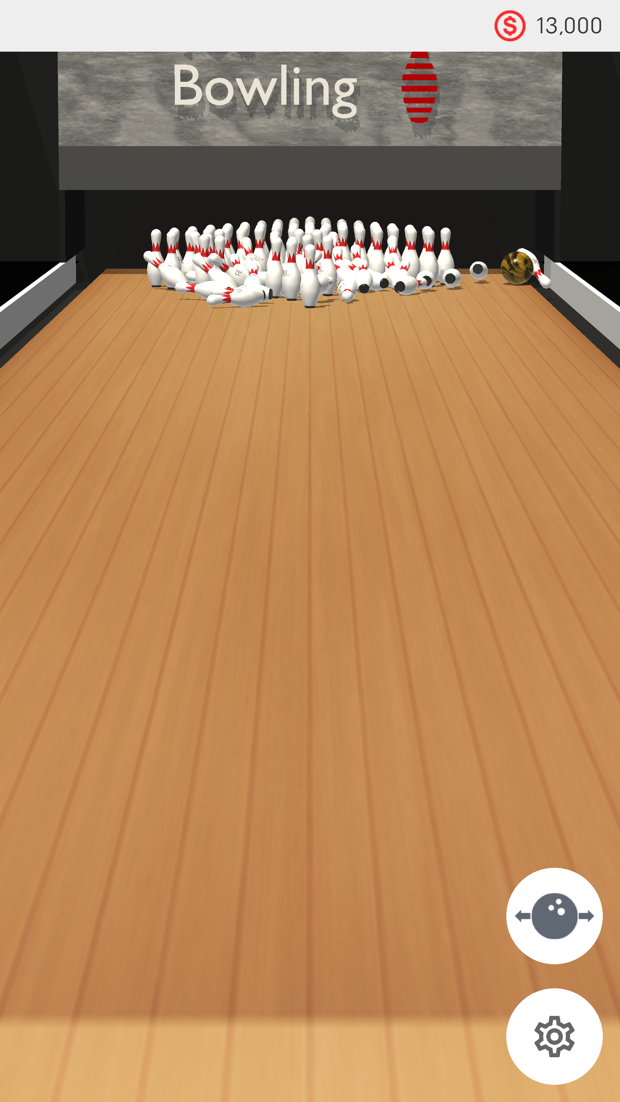 Android application Realistic Bowling 3D screenshort