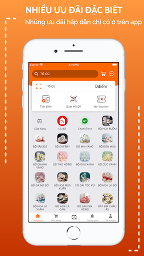 Android application Tổ Cú screenshort