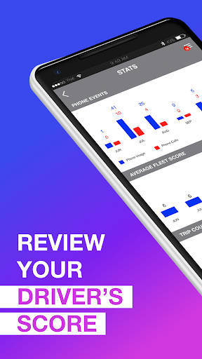 Android application LINQ Fleet Tracking screenshort
