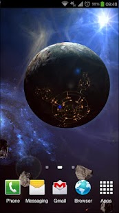 Space Symphony 3D Pro LWP-Screenshot