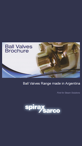 Android application Spirax Sarco Ball Valves screenshort
