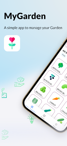 Android application MyGarden screenshort
