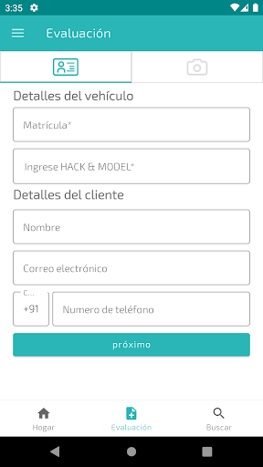 ClearQuote Inspections Screen 2