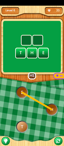 LexiLink: Word Game Screen 2