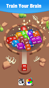 2048 Cube Merge – Number Game