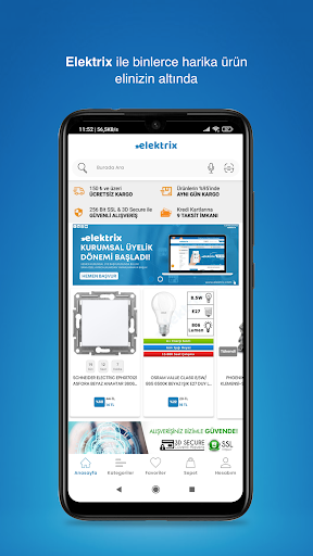 Android application elektrix.com screenshort