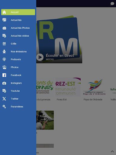 Radio MODUL Screen 3