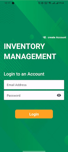 Android application InventoryManagement screenshort