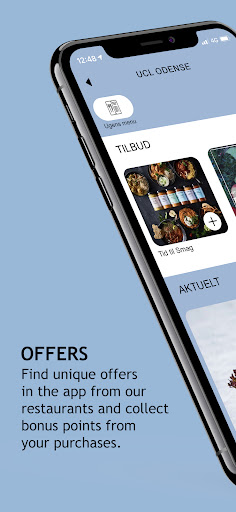 Android application Food & Co on Campus screenshort