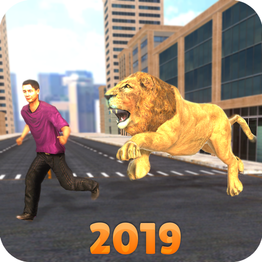 Angry Lion City Attack Simulat 1.0 Icon